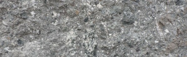 'Green' conglomerate rock