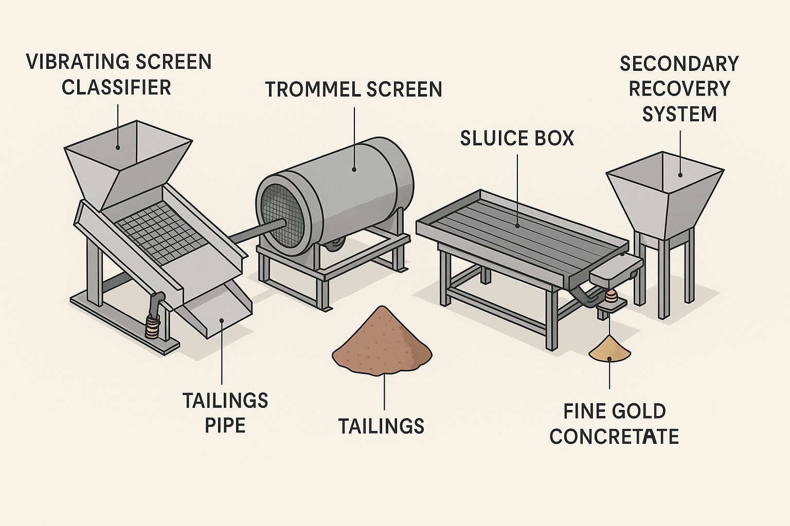 How to Start Placer Gold Mining Along the River: Complete Guide with Plant Flow and Setup 1 file 00000000df2061f7ab95d850a8d8050b1534279525561269167